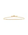 Lab Grown Diamonds 14k Over Silver 0.24 Ct. Tw. Lab Grown Diamond Bolo Bracelet