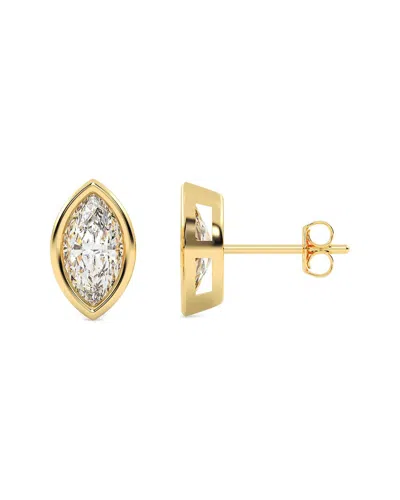Lab Grown Diamonds 14k 0.75 Ct. Tw. Lab-grown Diamond Earrings In Gold