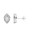 Lab Grown Diamonds 14k 0.25 Ct. Tw. Lab-grown Diamond Earrings In Metallic