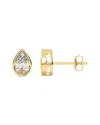 Lab Grown Diamonds 14k 0.25 Ct. Tw. Lab-grown Diamond Earrings In Brown