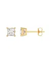 Lab Grown Diamonds 14k 0.50 Ct. Tw. Lab-grown Diamond Earrings In Gold