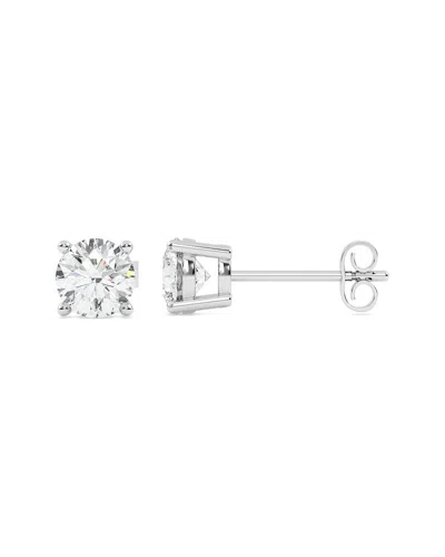 Lab Grown Diamonds 14k 6.00 Ct. Tw. Lab-grown Diamond Earrings In Metallic