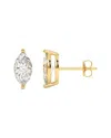 Lab Grown Diamonds 14k 0.50 Ct. Tw. Lab-grown Diamond Earrings In Gold