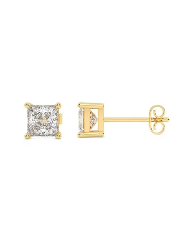 Lab Grown Diamonds 14k 0.25 Ct. Tw. Lab-grown Diamond Earrings In Gold