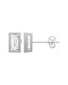 Lab Grown Diamonds 14k 0.25 Ct. Tw. Lab-grown Diamond Earrings In Metallic
