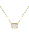Lab Grown Diamonds 14k 0.50 Ct. Tw. Lab-grown Diamond Necklace In Gold