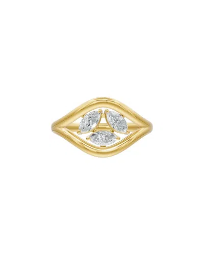 Lab Grown Diamonds 14k 0.48 Ct. Tw. Lab-grown Diamond Ring In Gold