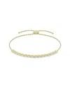 Lab Grown Diamonds 14k 1.00 Ct. Tw. Lab Grown Diamond Tennis Bolo Bracelet