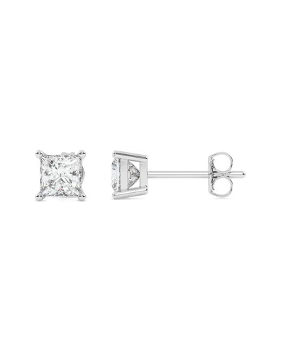 Lab Grown Diamonds 14k 1.50 Ct. Tw. Lab-grown Diamond Earrings In Brown