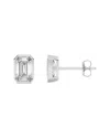 Lab Grown Diamonds 14k 1.00 Ct. Tw. Lab-grown Diamond Earrings In Silver