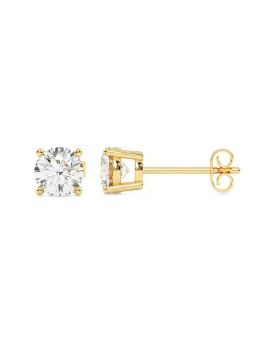Lab Grown Diamonds 14k 0.50 Ct. Tw. Lab-grown Diamond Earrings In Gold