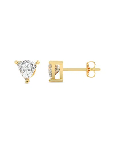 Lab Grown Diamonds 14k 0.50 Ct. Tw. Lab-grown Diamond Earrings In Gold