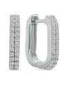 Lab Grown Diamonds 14k 0.50 Ct. Tw. Lab-grown Diamond Huggie Hoops