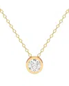 Lab Grown Diamonds 14k 0.25 Ct. Tw. Lab-grown Diamond Necklace