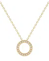 Lab Grown Diamonds 14k 0.50 Ct. Tw. Lab-grown Diamond Necklace In Gold