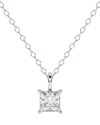 Lab Grown Diamonds 14k 0.75 Ct. Tw. Lab-grown Diamond Necklace In Gold