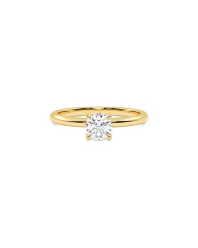 Lab Grown Diamonds 14k 0.50 Ct. Tw. Lab-grown Diamond  Ring In Gold