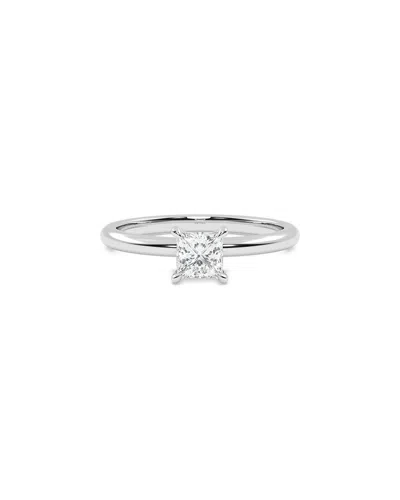 Lab Grown Diamonds 14k 0.50 Ct. Tw. Lab-grown Diamond Ring In Metallic