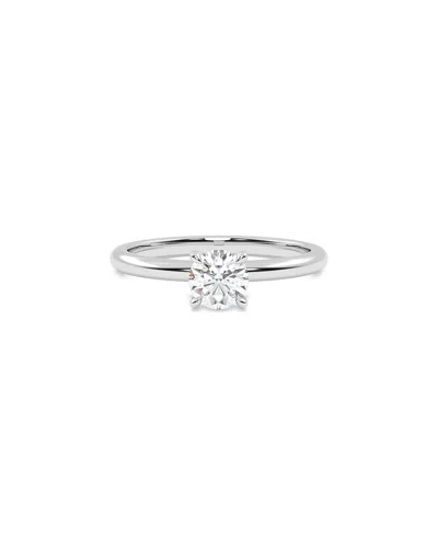Lab Grown Diamonds 14k 0.50 Ct. Tw. Lab-grown Diamond Ring In Metallic