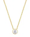 Lab Grown Diamonds 14k 0.50 Ct. Tw. Lab Grown Diamond Solitaire Pendant
