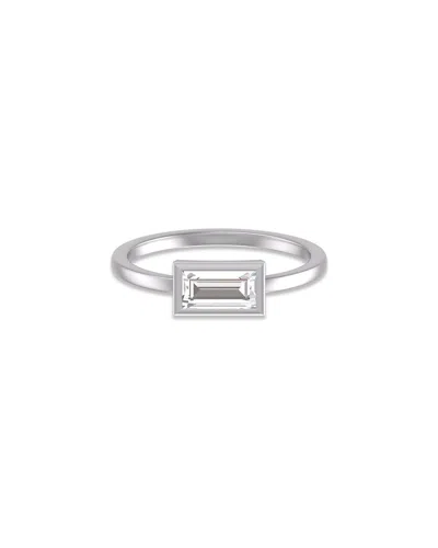 Lab Grown Diamonds 14k 0.50 Ct. Tw. Lab-grown Diamond Solitaire Ring In Metallic
