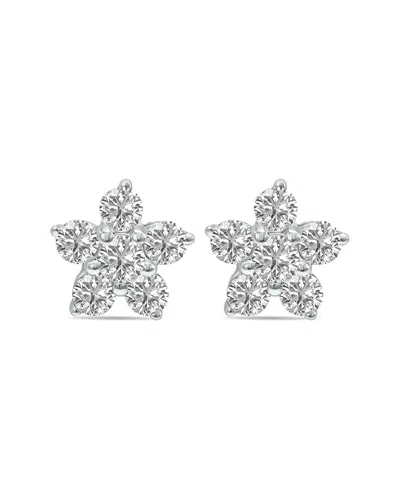 LAB GROWN DIAMONDS 14K 0.50 CT. TW. LAB-GROWN DIAMOND STAR EARRINGS