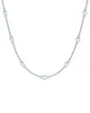Lab Grown Diamonds 14k 4.00 Ct. Tw. Lab-grown Diamond Station Necklace