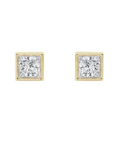 Lab Grown Diamonds 14k 0.50 Ct. Tw. Lab-grown Diamond Studs In Gold