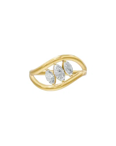 Lab Grown Diamonds 14k 0.59 Ct. Tw. Lab-grown Diamond Ring In Gold