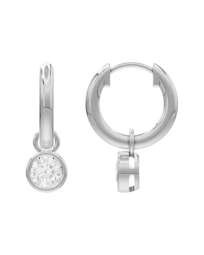Lab Grown Diamonds 14k 0.75 Ct. Tw. Lab-grown Diamond Earrings In Metallic