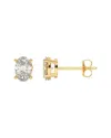 Lab Grown Diamonds 14k 0.50 Ct. Tw. Lab-grown Diamond Earrings In Gold