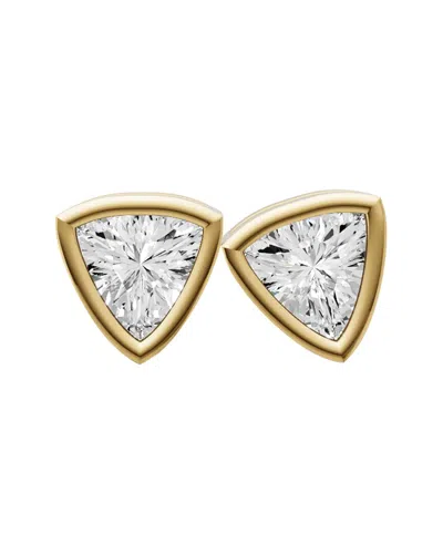 Lab Grown Diamonds 14k 0.75 Ct. Tw. Lab-grown Diamond Earrings In Gold