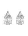 Lab Grown Diamonds 14k 0.50 Ct. Tw. Lab Grown Diamond Earrings In White