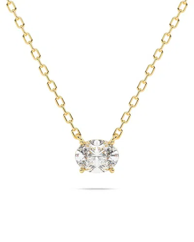 Lab Grown Diamonds 14k 0.75 Ct. Tw. Lab-grown Diamond Necklace In Gold