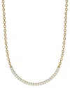 Lab Grown Diamonds 14k 0.75 Ct. Tw. Lab-grown Diamond Necklace In Gold