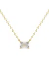Lab Grown Diamonds 14k 0.75 Ct. Tw. Lab-grown Diamond Necklace In Gold