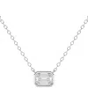 Lab Grown Diamonds 14k 0.75 Ct. Tw. Lab-grown Diamond Necklace In Metallic