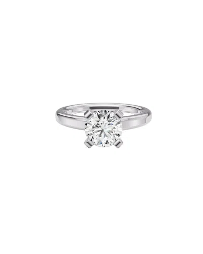 Lab Grown Diamonds 14k 0.75 Ct. Tw. Lab-grown Diamond Ring In Silver