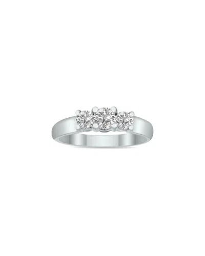 Lab Grown Diamonds 14k 0.75 Ct. Tw. Lab-grown Diamond Ring In Metallic