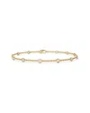 Lab Grown Diamonds 14k 0.54 Ct. Tw. Lab-grown Diamond Station Bracelet