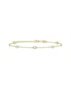 Lab Grown Diamonds 14k 0.75 Ct. Tw. Lab-grown Diamond Station Bracelet