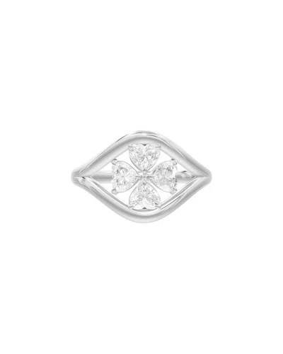 Lab Grown Diamonds 14k 0.80 Ct. Tw. Lab-grown Diamond Ring In Metallic