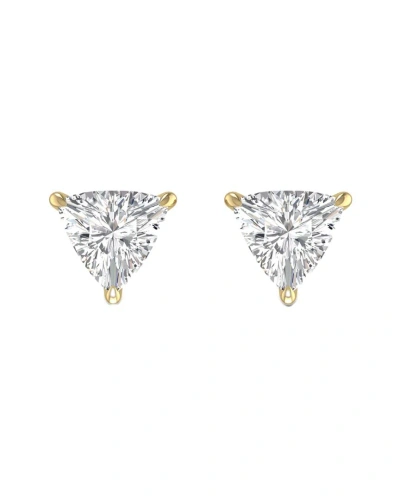 Lab Grown Diamonds 14k 1.00 Ct. Tw. Lab Grown Diamond Earrings In Neutral