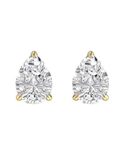 Lab Grown Diamonds 14k 1.00 Ct. Tw. Lab Grown Diamond Earrings In White