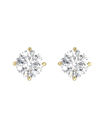 Lab Grown Diamonds 14k 1.00 Ct. Tw. Lab Grown Diamond Earrings In White