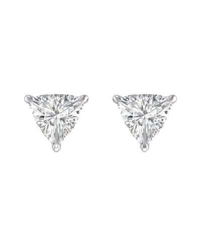 Lab Grown Diamonds 14k 1.00 Ct. Tw. Lab Grown Diamond Earrings In White