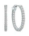Lab Grown Diamonds 14k 1.00 Ct. Tw. Lab Grown Diamond Hoops