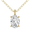 Lab Grown Diamonds 14k 1.00 Ct. Tw. Lab Grown Diamond Necklace