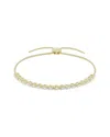Lab Grown Diamonds 14k 1.00 Ct. Tw. Lab Grown Diamond Tennis Bolo Bracelet