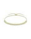 Lab Grown Diamonds 14k 1.00 Ct. Tw. Lab Grown Diamond Tennis Bolo Bracelet
